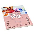 Akvareļu papīra bloknots "Studio", A4, 200 g/ m2, 20 loksnes