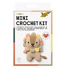 Mini crocheting set "Lion", 13x10 cm, 14 pieces