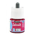 Silk paint "Setasilk", 45ml, raspberry red