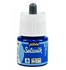Silk paint "Setasilk", 45ml, azure blue