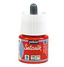 Silk paint "Setasilk", 45ml, poppy red