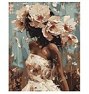 Komplekts gleznošanai pēc numuriem "Blooming", audekls uz apakšrāmja, 40х50cm
