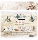 Skrapbukinga papīra kolekcija "Ho Ho Ho", 20.3x20.3 cm, 190g/ m2, 2x6 divpusējas loksnes, ZS