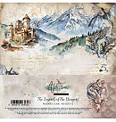 Skrapbukinga papīra kolekcija "The Legends Of The Dragons", 20.3x20.3 cm, 250g/ m2, 4x6 divpusējas loksnes
