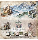 Skrapbukinga papīra kolekcija "The Legends Of The Dragons", 30.5x30.5 cm, 250g/ m2, 2x6 divpusējas loksnes