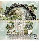 Skrapbukinga papīra kolekcija "Friends of the Forest", 30.5x30.5 cm, 250g/ m2, 2x6 divpusējas loksnes