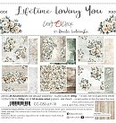 Skrapbukinga papīra kolekcija "Lifetime Loving You", 15,2x15,2 cm, 250g/ m2, 4x6 divpusējas loksnes