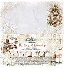 Skrapbukinga papīra kolekcija "The Magic of December", 30.5x30.5 cm, 250g/ m2, 2x6 divpusējas loksnes, ZS