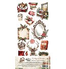 Izgriežamu motīvu komplekts "The Magic of December", 15x30.5cm, 250g/ m2 (6 loksnes, 6 dizaini), ZS