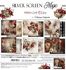 Scrapbooking paper collection "Silver Screen Magic", 30.5x30.5 cm, 250g/ m2, 2x6 double-sided sheets