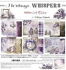 Skrapbukinga papīra kolekcija "Heritage Whispers", 30.5x30.5 cm, 250g/ m2, 2x6 divpusējas loksnes