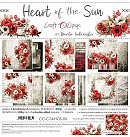 Skrapbukinga papīra kolekcija "Heart of the Sun", 30.5x30.5 cm, 250g/ m2, 2x6 divpusējas loksnes