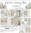 Skrapbukinga papīra kolekcija "Lifetime Loving You", 30.5x30.5 cm, 250g/ m2, 2x6 divpusējas loksnes