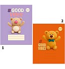 Rūtiņu klade "CENTRUM #GOODVIBES", 48 lapas