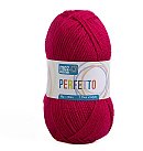 Dzija "Perfetto", 100% akrils, 50g, tumši rozā