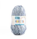 Dzija "Perfetto", 100% akrils, 50g, debes zils džinsa efekts