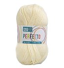 Dzija "Perfetto", 100% akrils, 50g, dabīgi balta