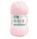 Dzija "Perfetto", 100% akrils, 50g, gaiši rozā