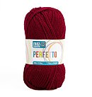 Dzija "Perfetto", 100% akrils, 50g, vīnsarkana