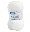 Dzija "Perfetto", 100% akrils, 50g, balta