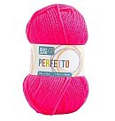 Dzija "Perfetto", 100% akrils, 50g, neona rozā