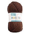 Dzija "Perfetto", 100% akrils, 50g, brūna