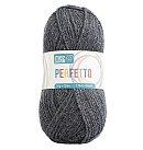 Dzija "Perfetto", 100% akrils, 50g, peļu pelēka