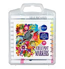 Akrila marķieru komplekts, biezums 1-3mm, 36 krāsas