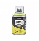 Aerosola krāsa tekstilam "7A", 100 ml, fluorescējoši dzeltena