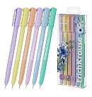 Krāsainu gēla pildspalvu komplekts "Bloom Paradise", 0.5mm, 6gab