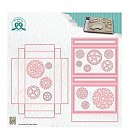 Formu izgriešanas trafaretu komplekts "Wrapping Dies: Gift Card Box", 19 gab.
