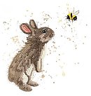 Sparkle Art Card Kit "Bree Merryn - Bugsy and Bumble", 18x18cm