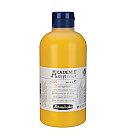 Akrila krāsa "AKADEMIE", 500 ml, hroma dzeltenā imitācija (chrome yellow hue), Schmincke