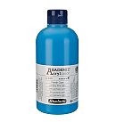 Akrila krāsa "AKADEMIE", 500 ml, primāri ciāna zila (primary blue cyan), Schmincke