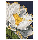 Dimantu mozaīkas komplekts "Peony Glow", audekls uz apakšrāmja, 30х40cm