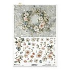 Decoupage rice paper, A4, 30-35g/ m2, "R2611"