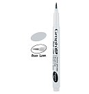 Marķieris/ ota "Brush liner", ūdensnoturīgs, gaiši pelēks